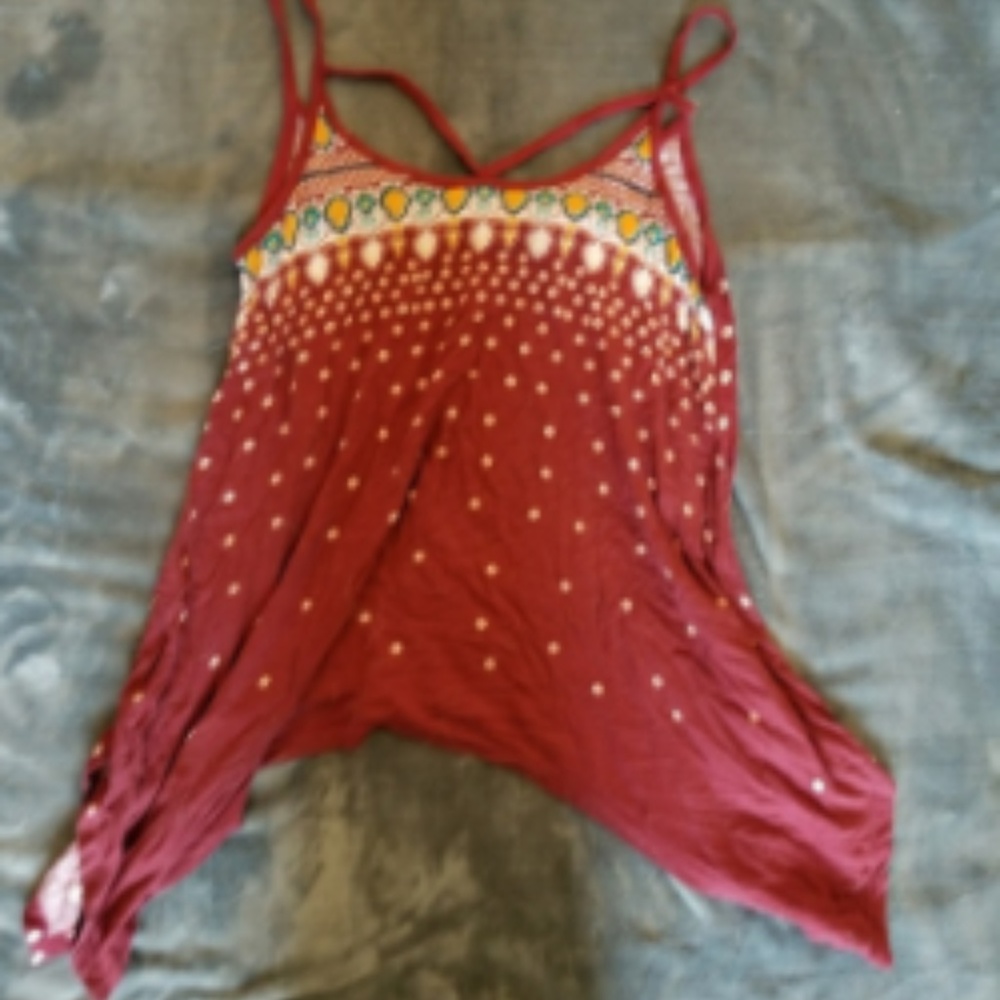 Patterned tank top - Picture 2 of 2